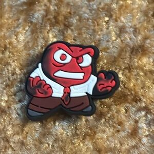 Inside Out 2 Anger Jibbitz For Crocs Shoe Charm 5/$15